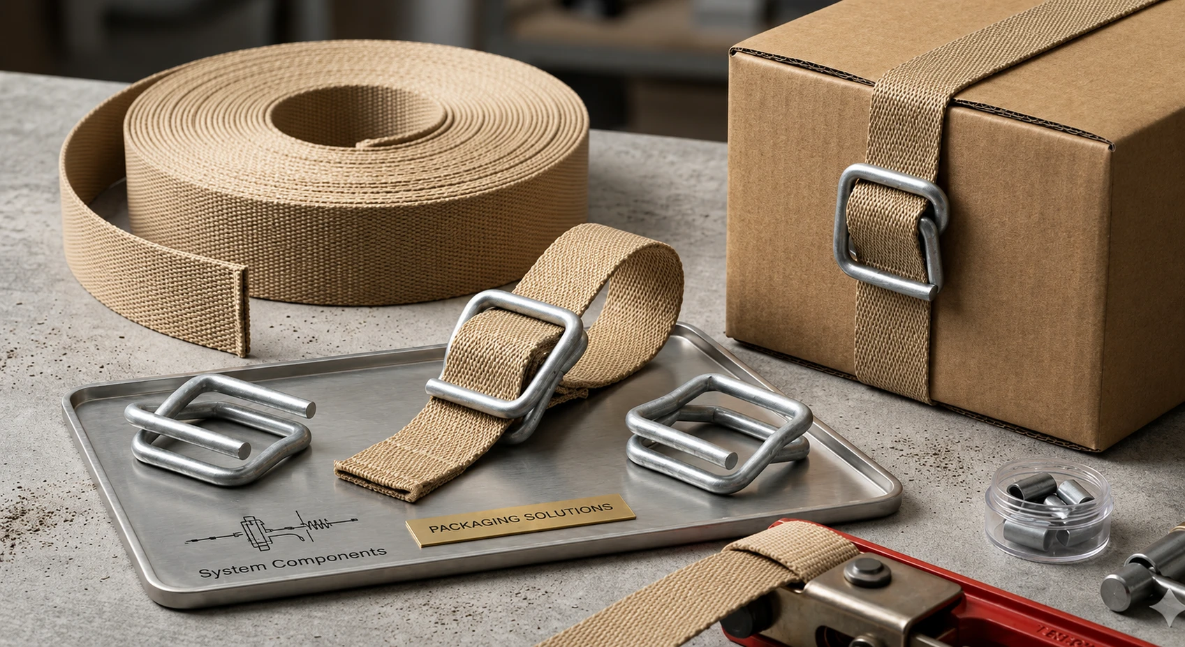 GI Wire Buckle Exporter Germany — Greenstrix Industrial Packaging